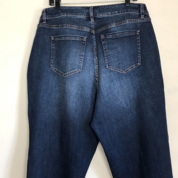 NWOT Lane Bryant Flex Magic Waistband Low Rise Boyfriend Jeans Size 16 - Picture 7 of 7
